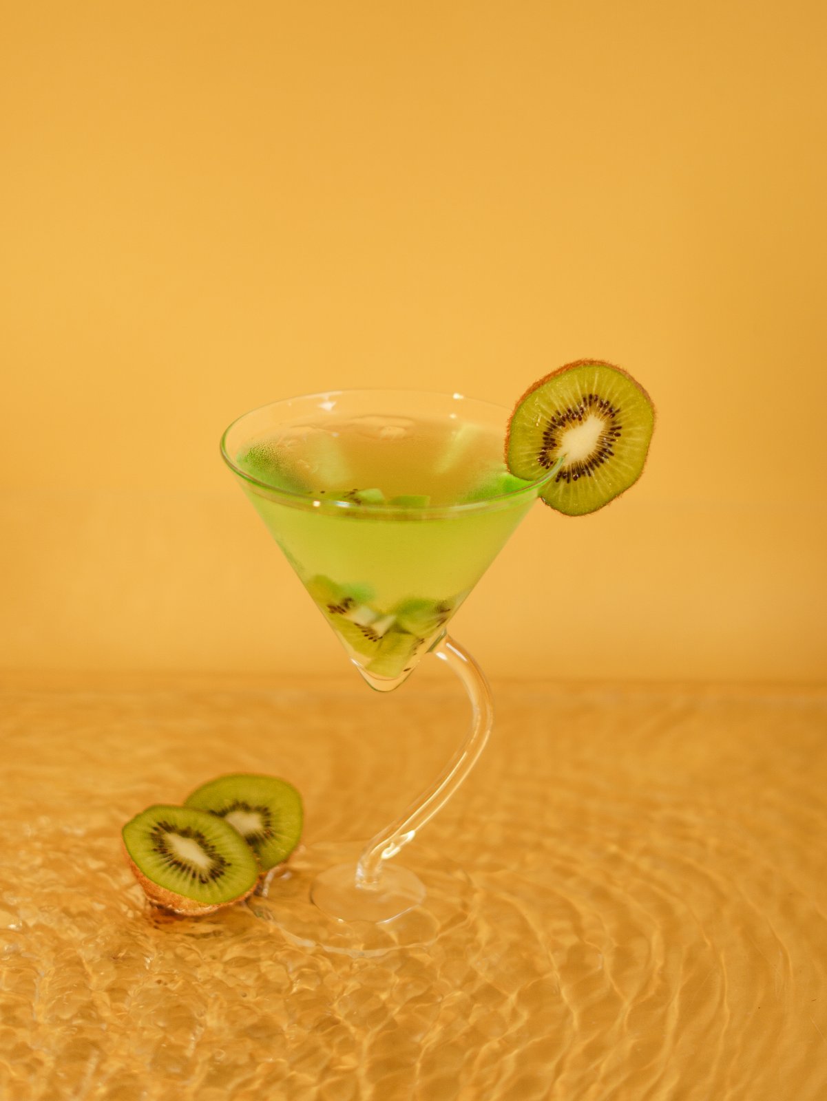 S-Curve Martini Glass